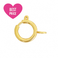 Stainless Steel - Rostfreiem Stahl Schmuckzubehör Verschluss 6x8mm Gold
