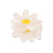 Haarschmuck Haarklemme Blume Light pink