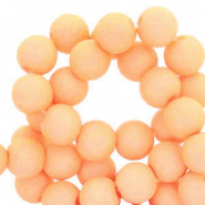 6 mm Acrylperlen Peach