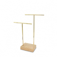 Schmuckdisplay für Ohrringe Natural-gold