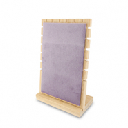 Schmuckdisplay für Ketten Natural-lilac purple