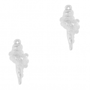 Stainless Steel - Rostfrei Stahl Anhänger Hülse Silver