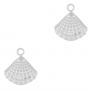 Stainless Steel - Rostfrei Stahl Anhänger Hülse Silver