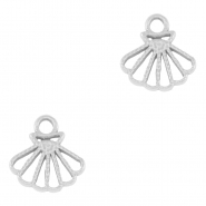 Stainless Steel - Rostfrei Stahl Anhänger Hülse Silver