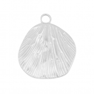 Stainless Steel - Rostfrei Stahl Anhänger Hülse Silver