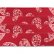 Bandana-Set 4 Stück Red-white