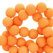 8 mm Acrylperlen Orange