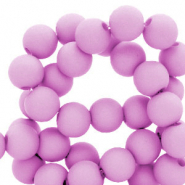 4 mm Acrylperlen Light purple