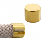 Metall DQ Endkappen Gold (Nickelfrei)