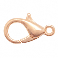 Metall Zubehör DQ Karabinerverschluss 10mm Rosegold (Nickelfrei)
