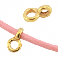 DQ Metall Anh&auml;nger mit &Ouml;se &Oslash;2.2mm Gold (Nickelfrei)