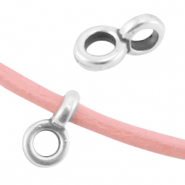 DQ Metall Anh&auml;nger mit &Ouml;se &Oslash;2.2mm Antik silber (Nickelfrei)