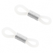 Endstück Brillen Kordel Transparent