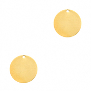 Designer Quality Metall f&uuml;r ImpressArt Anh&auml;nger 10mm Gold (Nickelfrei)