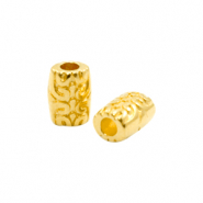 Metall Perlen DQ Tube &Oslash;2mm Gold (Nickelfrei)