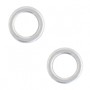 Metall Zubehör DQ Ring 6mm Antik silber (Nickelfrei)