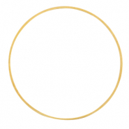 Metall Zubehör DQ Ring 40mm Gold (Nickelfrei)