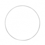 Metall Zubehör DQ Ring 30mm Antik silber (Nickelfrei)