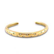 Armbänder aus Stainless Steel - Rostfreiem Stahl Bangle Gold