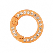 Farbiges Zubeh&ouml;r Schl&uuml;ssel Anh&auml;nger Ring Orange