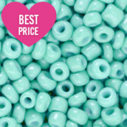 Glasperlen Rocailles 6/0 (4mm) Harbour side blue