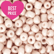 Glasperlen Rocailles 6/0 (4mm) Spring blossom pink