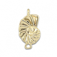 Brass TQ Metall Zwischenst&uuml;ck Schnecke Gold