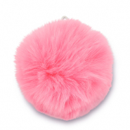 Statement-Anh&auml;nger Pompon Pink