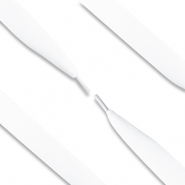 Trendy Schn&uuml;rsenkel Satin White