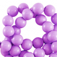 10 mm Acrylperlen shiny Lavender purple