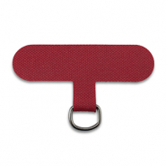 Befestigungs-Patch für Handyketten Red