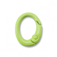 Farbiges Zubeh&ouml;r Schl&uuml;ssel Anh&auml;nger Oval Green