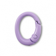 Farbiges Zubeh&ouml;r Schl&uuml;ssel Anh&auml;nger Oval Purple