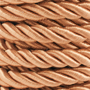 Trendy Kordel Twisted 10mm Camel brown