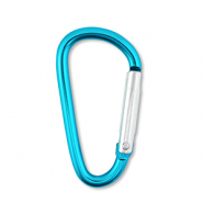 Farbiges Zubeh&ouml;r Schl&uuml;ssel Anh&auml;nger Shiny blue