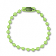 Farbiges Zubeh&ouml;r Ballchain mit Verschluss Green