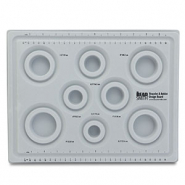 Beadsmith Armband/Perlenbrett mit Deckel Grey