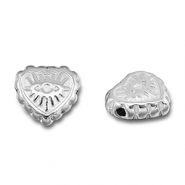 Stainless Steel - Rostfrei Stahl Perlen Herz Auge der Vorsehung Silver