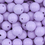 18 mm DQ Acrylperlen Pastel lilac
