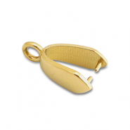 Stainless Steel - Rostfrei Stahl Schmuckzubeh&ouml;r Collierschlaufe f&uuml;r Anh&auml;nger Gold