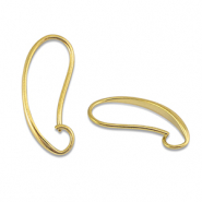 Stainless Steel - Rostfrei Stahl Schmuckzubehör Ohrringe / Ohrhänger Gold