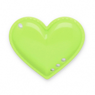 Statement-Anh&auml;nger Herz Lime green