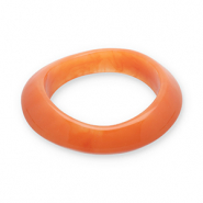 Resin-Armbänder Bangle Flame orange