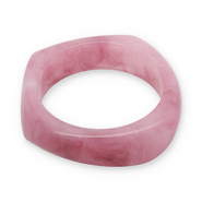Resin-Armbänder Bangle Mauve pink