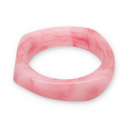 Resin-Armbänder Bangle Pink