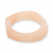 Resin-Armbänder Bangle Light peach