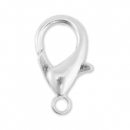 Metall Zubehör DQ Karabinerverschluss Antik silber (Nickelfrei)