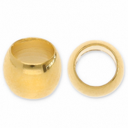 Metall Perlen DQ Tube Gold (Nickelfrei)