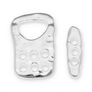 Metall Zubehör DQ Schloss Antik silber (Nickelfrei)