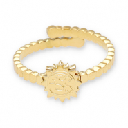 Ringe aus Stainless Steel - Rostfreiem Stahl Gold